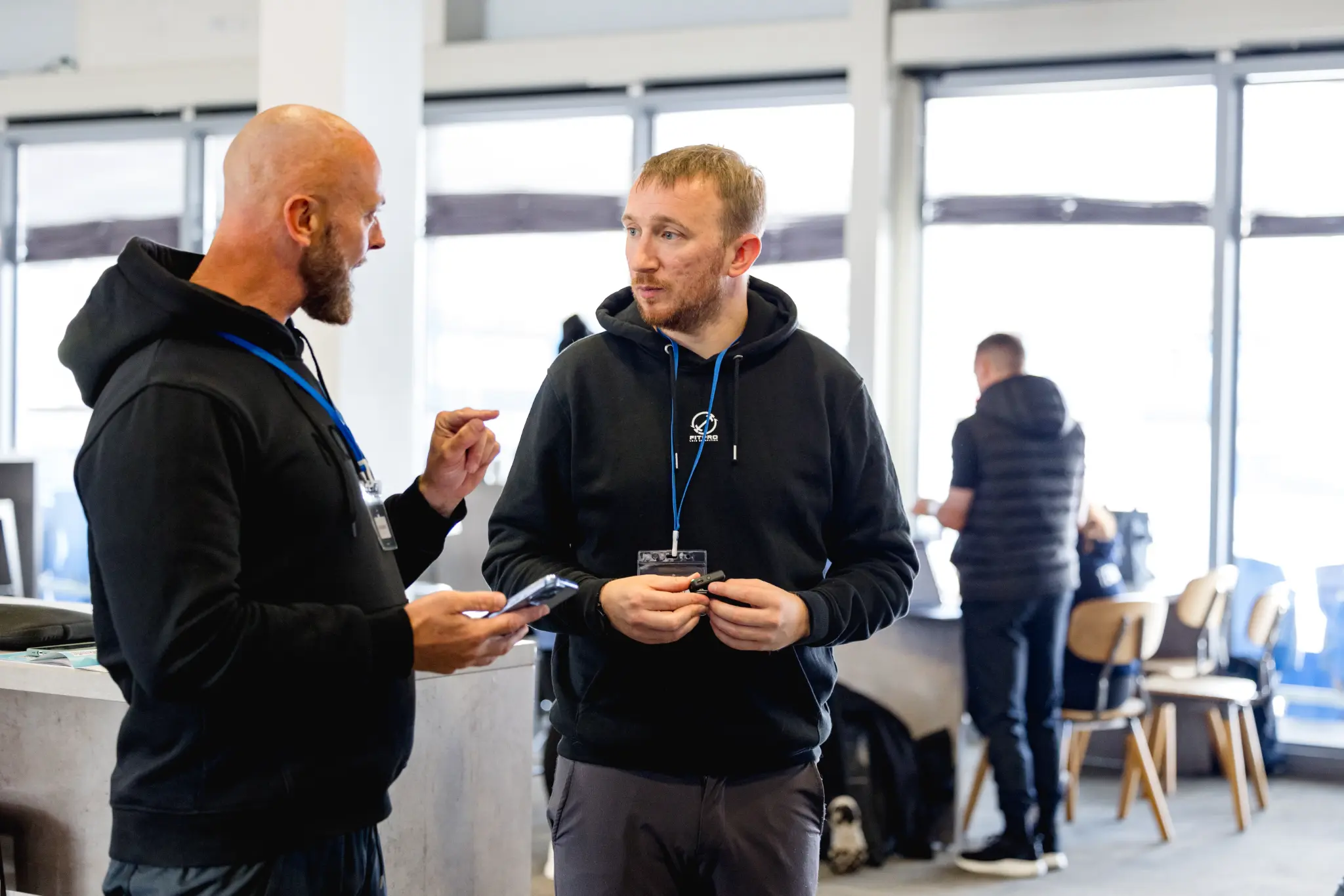 David in conversation