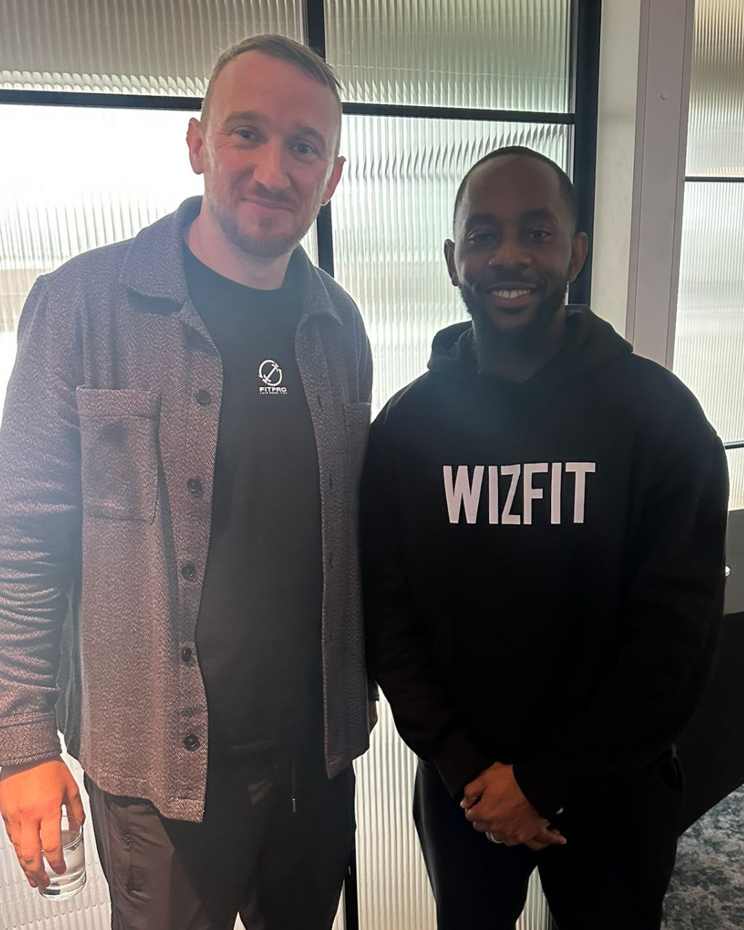 David with a FitPro client